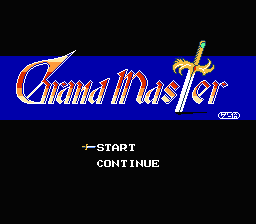 Grand Master (english translation) Title Screen